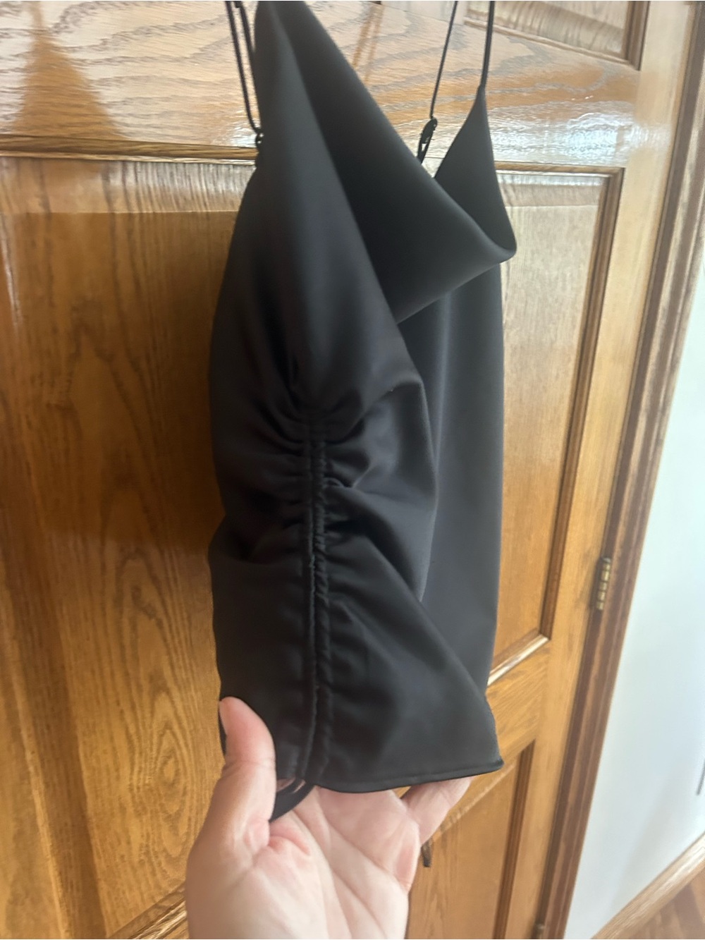 Dynamite Spaghetti-Strap Ruched Top - Picture 9 of 16